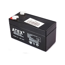 Atex 12v 1.3ah Kuru Akü 97x43x51x57