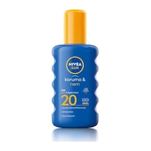 Sun Spf20 Güneş Koruyucu Vücut Spreyi, Anında Uva Koruması, 48 Saat Nemlendirici, Suya Dayanıklı