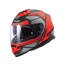 Ls2 Storm 2 Faster Tıtanıum Full Face Motosiklet Kaskı Mat Kırmızı