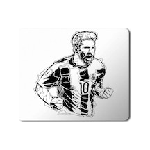 Lionel Messi Siyah Beyaz Mouse Pad Mousepad
