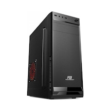 PowerBoost VK-A002S 250W 1x8 CM Fan Meshed Panel 2xU.S Midi Tower Bilgisayar Kasası