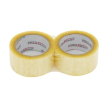 Koli Bandı Şeffaf, 45mm X 100 Metre 2'li Paket Hotmelt 1