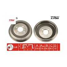 Fren Kampanası Bmw E30 Trw 34211156297/ 34211158556/ 34211153091