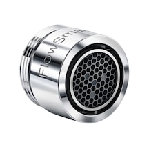 Flowsmart Su Tasarruflu Aeratör 3,7 L/dk %85 E Varan Su Tasarrufu Øf18 Miks & Kuğu Batarya Uyumlu