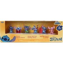 Jada Nano Metalfigs Disney Stitch Diorama 6 Lı Metal Figür Seti 4 Cm 36325