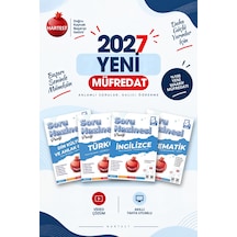 Nartest Yayınevi 2027 5. Sınıf Din Kültürü Ve Ahlak Bilgisi + Türkçe + İngilizce + Matematik Yeni Müfredat Bağlam Temelli Soru Hazinesi Seti 4 Kitap