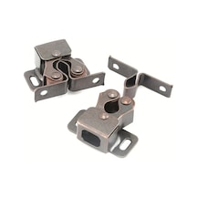 Sunshine011 Silvery Rapsiz Çift Bilyeli Dolap Kiliti, Dolap Kapı Mandalı, Çekmece Kilidi, Donanım Aleti