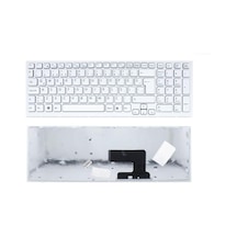Sony Vaıo Vpc-eh37fg/p Eh37fg/w Notebook Klavyesi - Beyaz - Tr