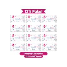 Paddlers Cep Mendili 180 Yaprak (12 Paket x 15’li) – Yumuşak ve Dayanıklı