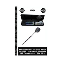 Premium Taktiksel Kadın Ok-1000 Profesyonel Müsabaka %80 Tungsten Dart Oku 22 Gr