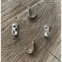 Dmr Dekoratif 2cm Mini Askı Nikel Renk Mini Kanca Tesbih Askısı 100 Adet 2cm