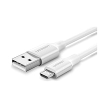 2.0 A Usb-a Micro-usb Data Ve Şarj Kablosu 50 Santimetre Beyaz 60140 Diğer