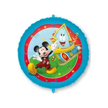 18" Folyo Balon Mickey Rock The House Yuvarlak 46 Cm Çok Renkli