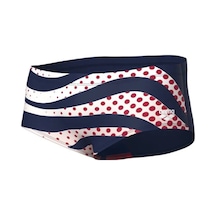 Men's Arena Multı Strıpes Swım Low Waıst Short Navy Multı Çok Renkli