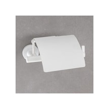 Kapaklı Tuvalet Kağıtlığı Beyaz Renk 85x118x170 Mm Genel