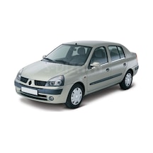 S-Dizayn Renault Symbol Krom Cam Çıtası 4 Prç 1999-2006