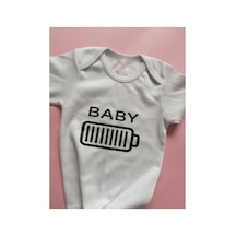 Babylimon Full Enerji Beyaz Zıbın Body Beyaz - 132208182 Beyaz