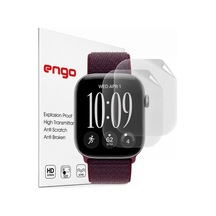 Apple Watch Series 12 46mm İle Uyumlu Ekran Koruyucu A3587 Tpu Şeffaf Çizilmeye Dayanıklı Esnek Yapı 2 Adet Çok Renkli