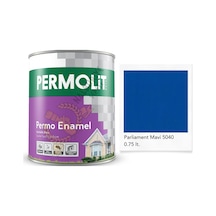 Permolit Enamel Sentetik Yağlı Boya Parliament Mavi 0.75 Lt. 0.75 L