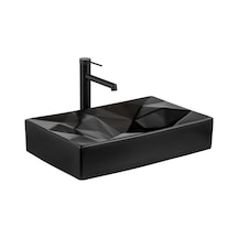 E-w2000ms Tezgah Üstü Lavabo Mat Siyah
