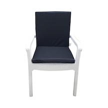 Mirzade 6 Adet Elit Su Geçirmez Yüksek Arkalı Minder-siyah