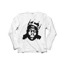 The Notorıous Bıggıe B.I.G. Go Bıg Rap Musıc 3 Uzun Kollu Tişört (518430394)