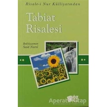 Tabiat Risalesi - Bediüzzaman Said Nursi - Söz Basım Yayın