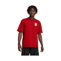 Kc7914-e Adidas Flag Gfx Ss T Erkek T-shirt Kırmızı Kc7914-e