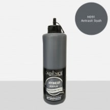 Hybrıd Multısurface Akrilik Boya 500 Ml , Antrasit Boya Antrasit Siyah H091 Antrasit Siyah H091