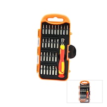 28pcs Saatçi Telefon Bits Tornavida Seti 27pcs Uç + 1-t.vida Sapı 5615
