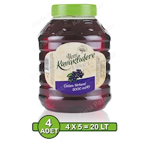 Kavaklıdere Üzüm Sirkesi 5 Lt X 4 Adet Endüstriyel Turşuluk Doğal Sirke Seti