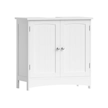 Ayrex Vasagle 2 Kapılı Lavabo Dolabı, Banyo Dolabı, Ayarlanabilir Raflar, Bol Depolama Alanı, 60 X 30 X 60 Cm, Beya Genel