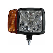 12v Ön Far Sinyalli Soketli Alttan Bağlantılı İş Makinası Sağ
