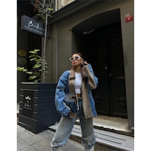 Chanel Garnili Kot Mont - Bej Bej