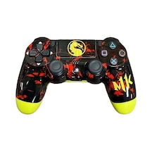 Ps4-pc-android Box-android-Apple Uyumlu iOS Telefon Tablet Mortal Kombat Tema Titreşim Bluetooth Oyun Kolu Mortal Kombat