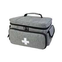 Sones Küçük İlaç Saklama Çantası Ev İlk Yardım Çantası Gri