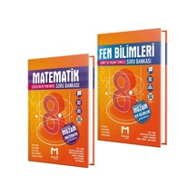 Mozaik Lgs 8. Sınıf Matematik Ve Fen Bilimleri 2'li Soru Bankası Kitap Seti