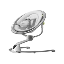 Baby Care Otomatik Bebek Salıncağı Ve Zıplayıcı, 60x45x70 Cm Frost Silver Bebek Salıncak Ve Hamak Gri