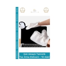 Özel Üretim Yüksek Kaliteli Mikrofiber Pratik Çok Amaçlı Temizlik Toz Alma Eldiveni 10 Adet