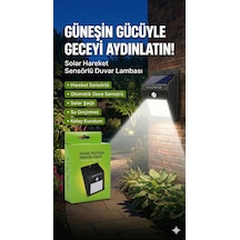 Hubrendy Çer 20 Ledli Hareket Sensörlü Dış Mekan Solar Lamba