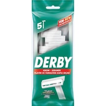 Derby Tek Bıçaklı 5li Poşet Tıraş Bıcagı