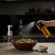 1 Adet Cam Sprey Yağlık, 225 Ml Yağ Ve Sirke Püskürtücü, Büyük Boy, Çok Amaçlı Mutfak Gereci, A Beyaz