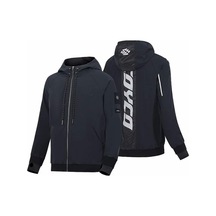 Motoanl Motosiklet Ve Bisiklet Korumalı Jacket Yağmurluk Polyester Stopwater Sertifika Korumalı Mont Black
