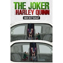 Joker & Harley Quınn Sticker Seti Her İki Taraf - 817323156
