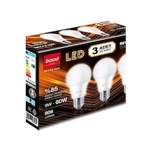 Bd-99 Led Ampul Beyaz 3'lü