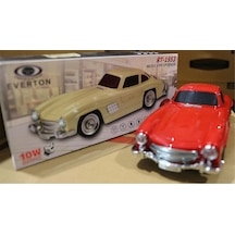 Everton Rt-1953 Kırmızı Bluetooth Fm-usb-tf-aux Şarjlı Nostaljik Radyo