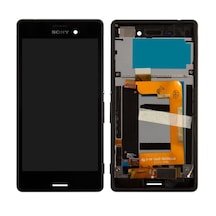 Sony Xperia M4 Aqua Lcd Ekran Dokunmatik Çıtalı - Siyah (538518947)