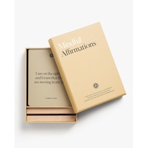 Mindful Affirmations Orijinal Renkli Motivasyon Ve Olumlama Kart