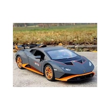 1:24 Lamborghini Huracan Sto Diecast Model Araba Açılan Kapılar Özel Seri Model Araba