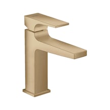 Hansgrohe Metropol Tek Kollu Lavabo Bataryası 110 Bas-Aç Gider Seti İle Mat Bronz 32507140